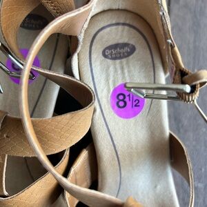 Dr. Scholl's Tan Sandals